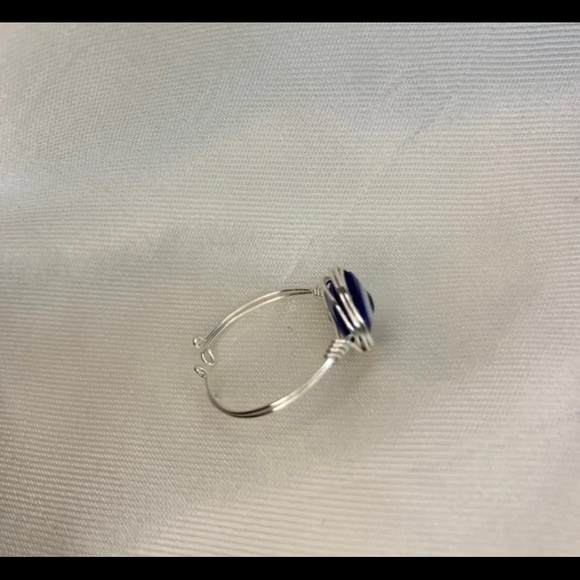 Evil eye adjustable ring - Picture 4 of 6